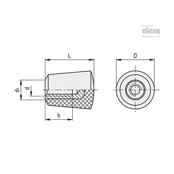 Tapered Handles, I.307/20 B-M5